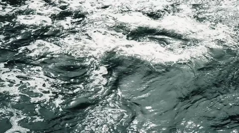 Sea waves with foam Stock Footage 41208276