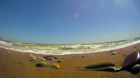 Sea waves Stock Footage 835397