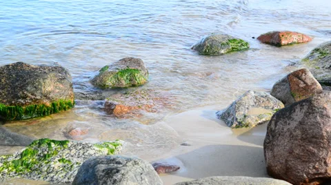 Sea waves Stock Footage 29544527