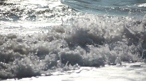 Sea waves Stock Footage 37173199