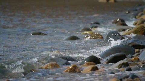 Sea waves Stock Footage 37842283