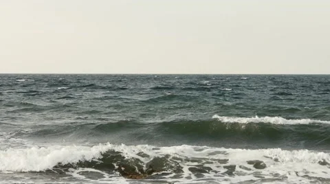 Sea Waves Stock Footage 41972503