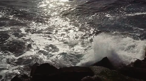 Sea waves Stock-Footage 42482879