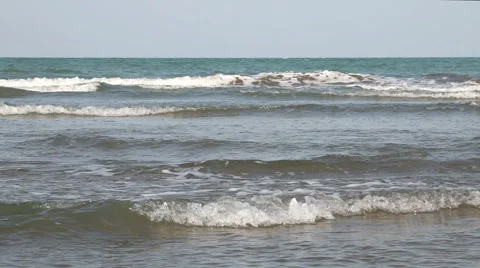 Sea waves Stock Footage 48027379