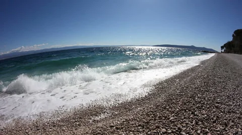 Sea waves 動画素材 48809094