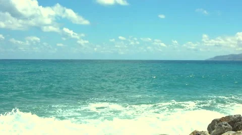 Sea waves Video stock 53775492