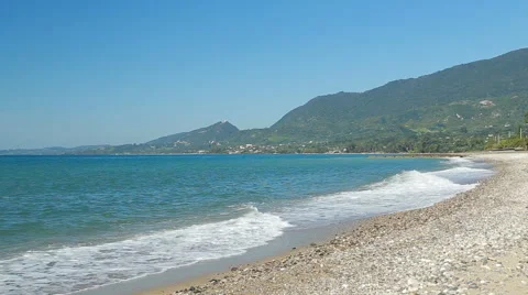 Sea waves Stock Footage 58164312