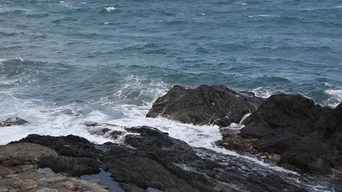 Sea waves Stock Footage 75262682