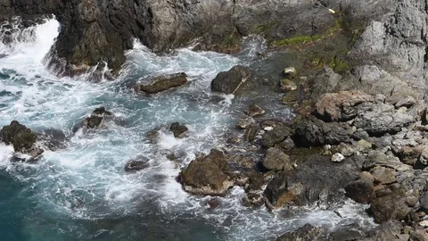 Sea waves Stock Footage 75533954