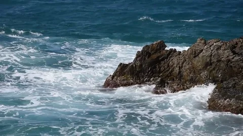 Sea waves Stock Footage 75827343