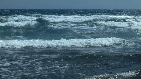 Sea. Waves Stockbeeldmateriaal 76039425