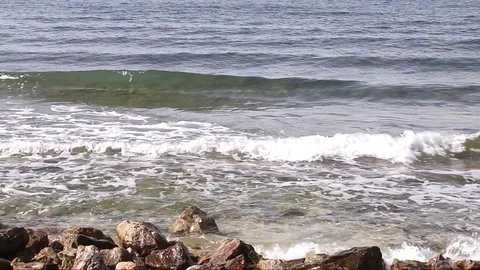 Sea waves Stock Footage 105513770