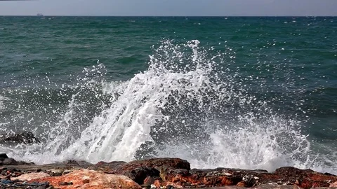Sea waves Stock Footage 111044321
