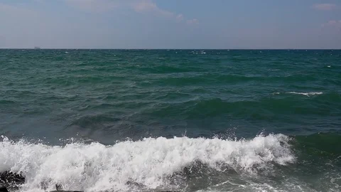 Sea Waves Stock Footage 111044607