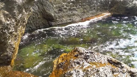 Sea waves Stockbeeldmateriaal 124841625