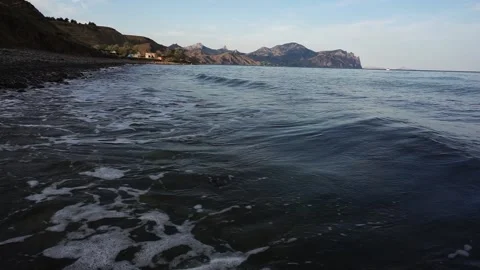 Sea waves Видео 160200283