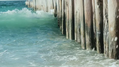 Sea waves Stock Footage 299817830