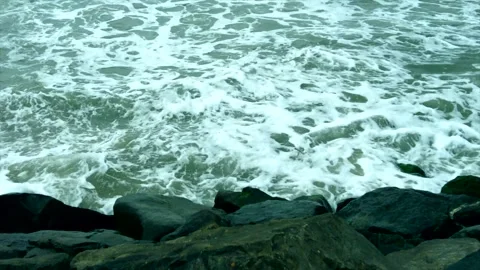 Sea waves Video stock 331290390