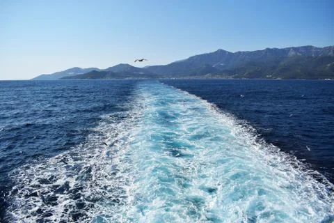 Sea waves landscape 스톡 사진