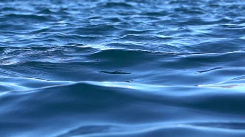 Sea waves moving in slow motion Video stock 87915436