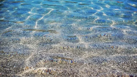 Sea Waves Moving In Slow Motion Stock Footage 116810063