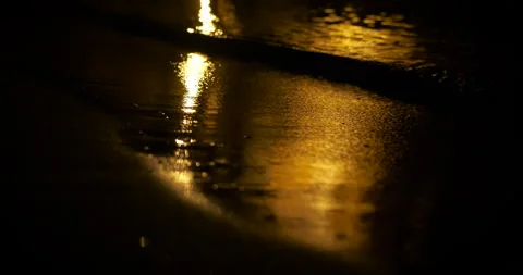 Sea waves on the night resort. Stock Footage 163404779