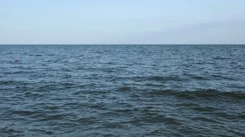 Sea Waves over Sand Beach Holiday Background Stock Footage 85146059