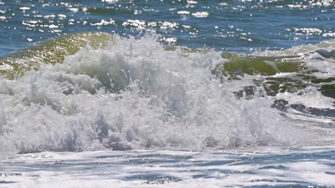 SEA WAVES PAN Stock-Footage 250353418