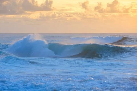 Sea waves Stock Photos