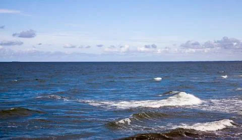 Sea waves Stockfoto's