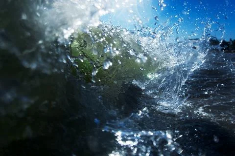 Sea waves Stock Photos