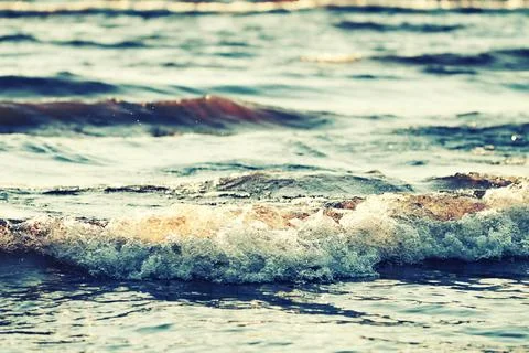 Sea waves Stock Photos