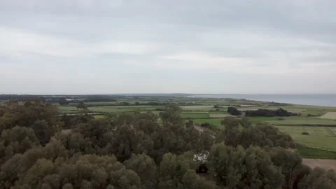 Sea waves in the rays of sunset light in Cyprus. Video stock 175080040