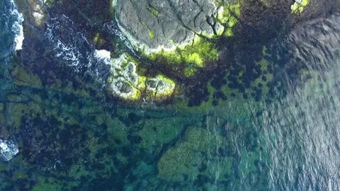 Sea Waves with rocks 4 Stock Footage 168940520