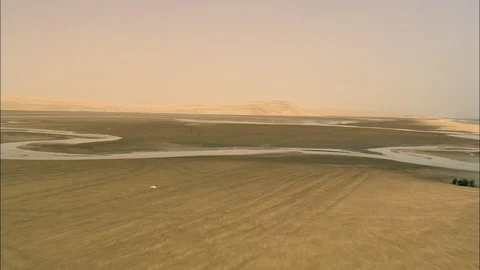 Sea waves on the sandy beach Stock Footage 109437160