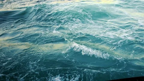 Sea waves on the sea Stock Footage 321009392