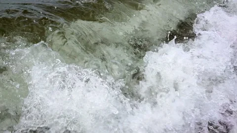 Sea waves slow motion 45657 Stock Footage 109489268