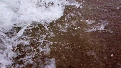 Sea waves slow motion 45706 Stock Footage 109489250