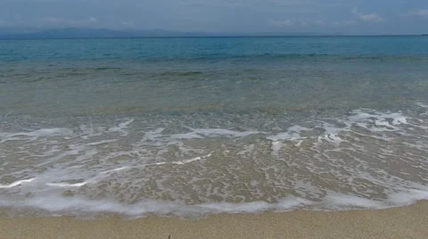 Sea Waves, Slow Motion Stock Footage 41948353