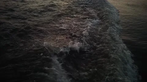 Sea waves in slow motion. Stock Footage 282960933