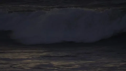Sea waves in slow motion Full HD 180fps Stock Footage 131900340