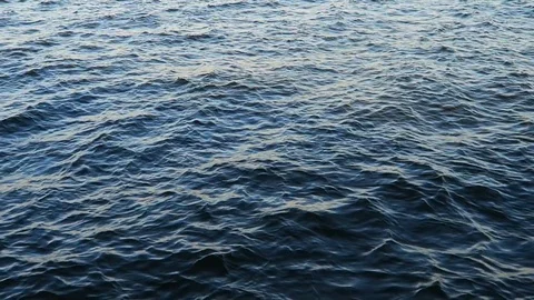 Sea Waves Slowly Moving Stock Footage 77874596