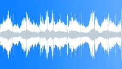 Sea waves splashing onto coastal rocks 2Sound Effect