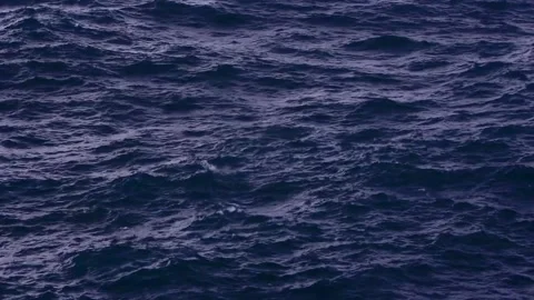 Sea waves in a storm Video stock 145858925