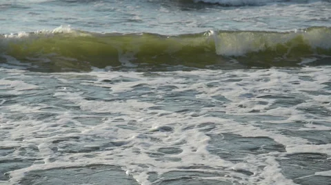 Sea waves in summer day 库存影片 67335610