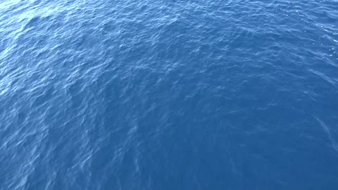 Sea Waves at Sunset, Greece Beach with Blue Waves Crashes, Flying Drone View POV Stock-Footage 346677432