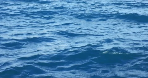 Sea waves surface. The concept of ecology, global warming, climate change Stock Footage 207021591