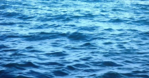 Sea waves surface. Concept of ecology, global warming, climate change Stock Footage 207035582