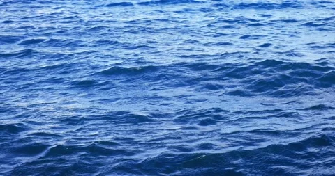 Sea waves surface. The concept of ecology, global warming, climate change Stock Footage 220516780