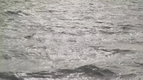 Sea waves on surface of water Stock-Footage 297397900